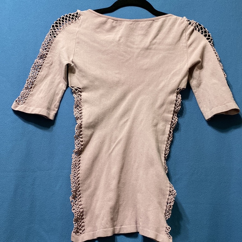 Used purple stretch top size S - Picture 4 of 16